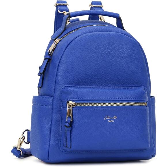 Chinllo Handbags - Backpack Purse Women Class Vegan Leather Fashion School Daypack Multipurpose
